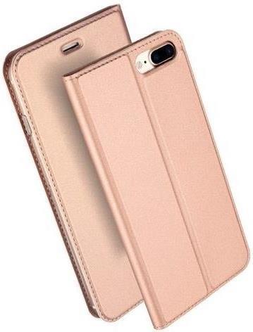 Кожен Калъф за iPhone 8/7 Plus, Dux Ducis Skin Pro Book Case, Розов (2)