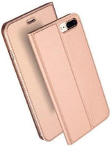 Кожен Калъф за iPhone 8/7 Plus, Dux Ducis Skin Pro Book Case, Розов (2)