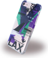 Луксозен Калъф за iPhone SE 2022/2020 8/7, Benjamins Los Angelis LAX Soft Case, Цветен (2)
