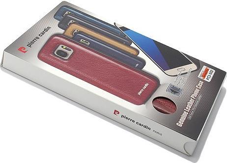 Калъф от Естествена Кожа за Samsung S8, Pierre Cardin Pcs-P15 Case, Черен (10)