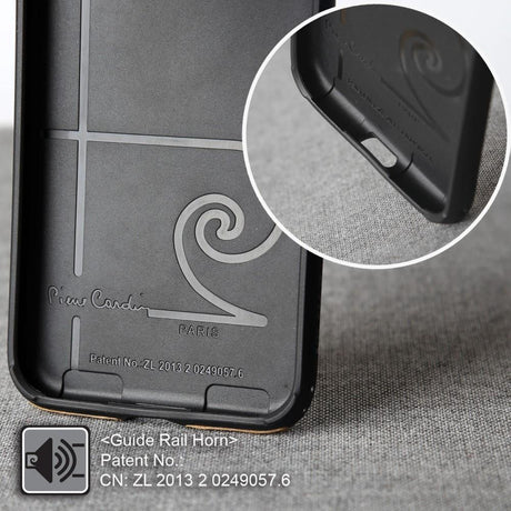 Калъф от Естествена Кожа за iPhone SE 2022/2020 8/7, Pierre Cardin Pcs-S02 Case, Червен (6)