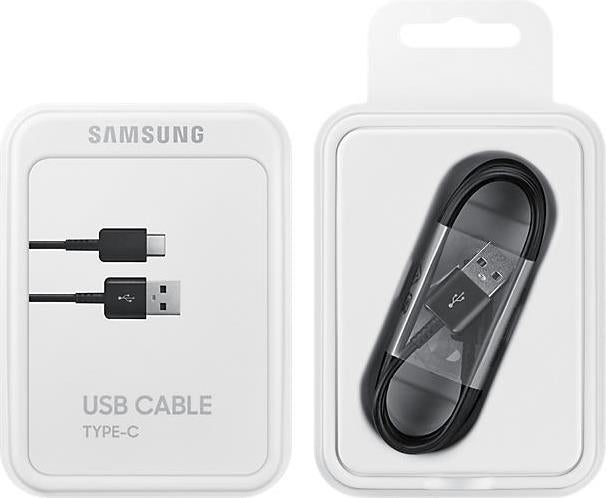 Оригинален USB-C Кабел за Samsung с Бързо Зареждане 1.5m EP-DG930IBE, Черен (2)
