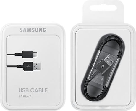 Оригинален USB-C Кабел за Samsung с Бързо Зареждане 1.5m EP-DG930IBE, Черен (2)