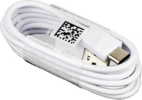 Оригинален USB-C Кабел за Samsung с Бързо Зареждане 1.2m EP-DN930CWE, Бял (Bulk)