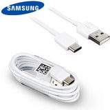 Оригинален USB-C Кабел за Samsung с Бързо Зареждане 1.5m EP-DW700CWE, Бял (Bulk)