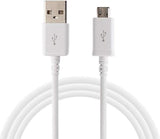 Оригинален micro-USB Кабел за Samsung 1m ECB-DU4AWE, Бял (Bulk) (2)