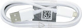 Оригинален micro-USB Кабел за Samsung с Бързо Зареждане 1.5m ECB-DU4EWE, Бял (Bulk) (2)