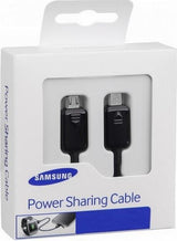Оригинален micro-USB Кабел за Samsung Power Sharing EP-SG900UBE, Черен