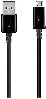 Оригинален micro-USB Кабел за Samsung с Бързо Зареждане 1.5m ECB-DU4EBE, Черен (Bulk) (3)