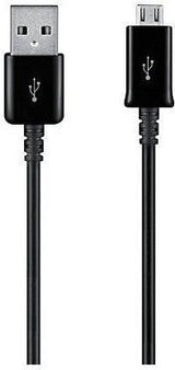 Оригинален micro-USB Кабел за Samsung с Бързо Зареждане 1.5m ECB-DU4EBE, Черен (Bulk) (3)
