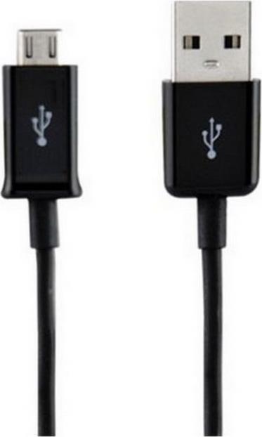 Оригинален micro-USB Кабел за Samsung 0.8m ECB-DU68BE, Черен (Bulk) (3)