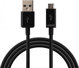 Оригинален micro-USB Кабел за Samsung 0.8m ECB-DU68BE, Черен (Bulk) (2)