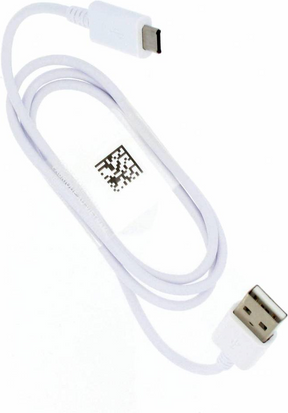 Оригинален micro-USB Кабел за Samsung 0.8m ECB-DU68WE, Бял (Bulk)