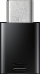 Оригинален Преход/Адаптер за Samsung micro-USB to USB-C EE-GN930BB, Черен (Bulk) (4)