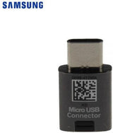 Оригинален Преход/Адаптер за Samsung micro-USB to USB-C EE-GN930BB, Черен (Bulk) (2)