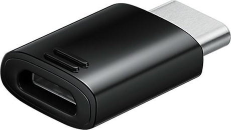 Оригинален Преход/Адаптер за Samsung micro-USB to USB-C EE-GN930BB, Черен (Bulk) (3)