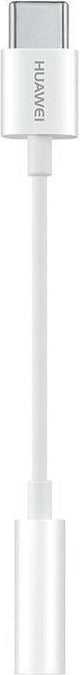 Оригинален Аудио Преход/Адаптер за Huawei USB-C to Aux 3.5mm CM20, Бял (3)