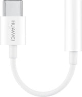 Оригинален Аудио Преход/Адаптер за Huawei USB-C to Aux 3.5mm CM20, Бял (2)