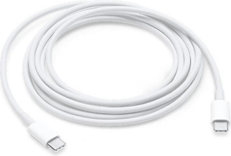 Оригинален USB-C Кабел за Macbook и iPad, Apple USB-C to USB-C Mjwt2zm/a 2m, Бял (Bulk) (2)