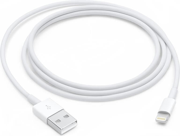 Оригинален USB Кабел за iPhone и iPad, Apple (Lightning) MUQW3ZM/A 1m, Бял (4)