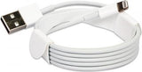 Оригинален USB Кабел за iPhone и iPad, Apple (Lightning) MUQW3ZM/A 1m, Бял (2)