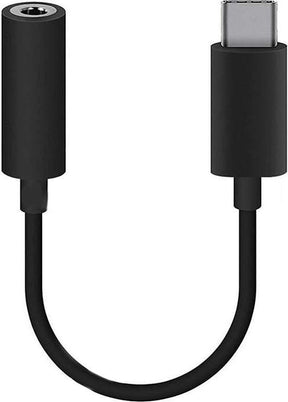 Оригинален Аудио Преход/Адаптер за Sony USB-C to Aux 3.5m EC260, Черен (Bulk)