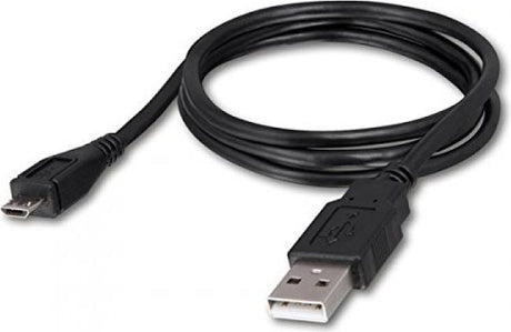 Оригинален micro-USB Кабел за Alcatel 1m CDA6050000C2, Черен (Bulk) (2)