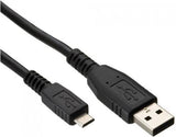 Оригинален micro-USB Кабел за Alcatel 1m CDA6050000C2, Черен (Bulk)