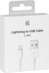 Оригинален USB Кабел за iPhone и iPad, Apple (Lightning) MUQW3ZM/A 1m, Бял