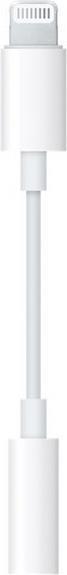 Оригинален Аудио Адаптер за iPhone, Apple Lightning to Aux 3.5mm MMX62ZM/A, Бял (3)