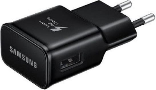 Оригинално Бързо Зарядно за Samsung S10, S9, S8 220v Fast Charger & USB-C Ep-Ta20ebe, Черен (3)
