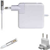 Оригинално Зарядно за MacBook, Apple 220v Magsafe 1 Charger A1343 85w, Бял (Bulk) (2)