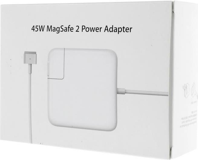 Оригинално Зарядно за MacBook, Apple 220v Magsafe 2 Charger A1436 45w, Бял