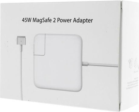 Оригинално Зарядно за MacBook, Apple 220v Magsafe 2 Charger A1436 45w, Бял