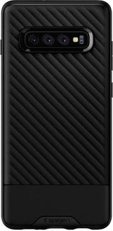 Противоударен Силиконов Калъф за Samsung S10, Spigen Core Armor Case, Черен (2)