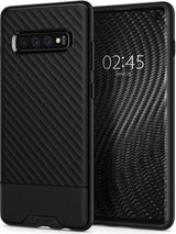 Противоударен Силиконов Калъф за Samsung S10, Spigen Core Armor Case, Черен
