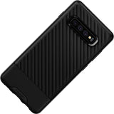 Противоударен Силиконов Калъф за Samsung S10 Plus, Spigen Core Armor Case, Черен (4)