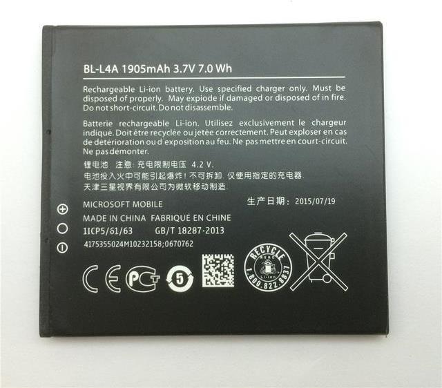 Оригинална Батерия за Nokia Battery Bl-L4a Lumia 535