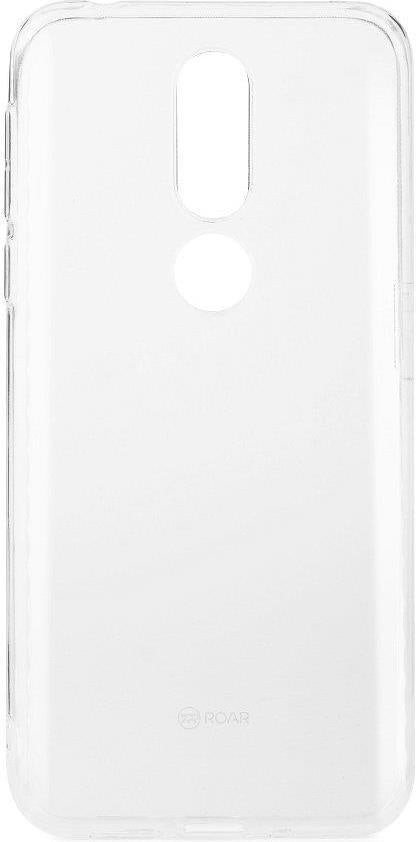 Силиконов Калъф за Nokia 7.1, Roar Case, Прозрачен