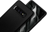 Противоударен Силиконов Калъф за Samsung S10, Spigen Liquid Air Case, Черен (8)