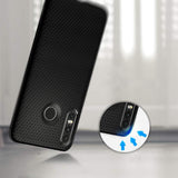 Противоударен Силиконов Калъф за Huawei P30 Lite, Spigen Liquid Air Case, Черен (8)