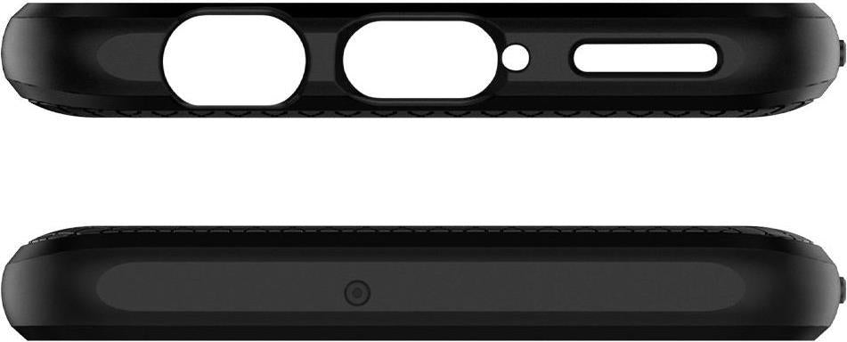 Противоударен Силиконов Калъф за Huawei P30 Lite, Spigen Liquid Air Case, Черен (6)