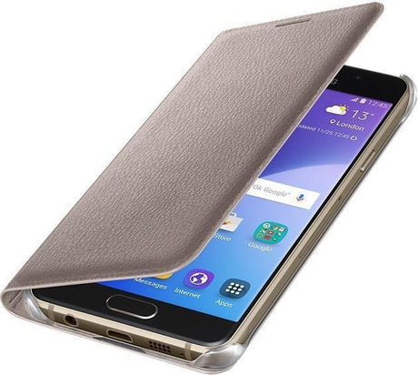 Оригинален Активен Калъф за Samsung A3 2016 Book Case Ef-Wa310pf, Златист (2)