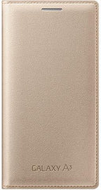 Оригинален Активен Калъф за Samsung A3 A300 Book Case Ef-Fa300bp, Златист