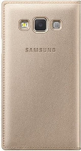 Оригинален Активен Калъф за Samsung A3 A300 Book Case Ef-Fa300bp, Златист (2)