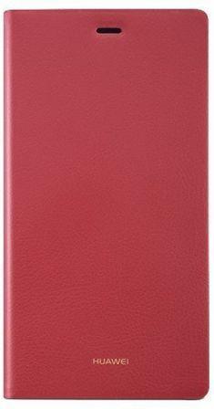 Оригинален Активен Калъф за Huawei P8 Book Case, Червен