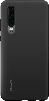 Оригинален Силиконов Калъф за Huawei P30 Soft Silicone Car Case, Черен (2)