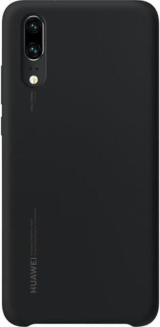 Оригинален Силиконов Калъф за Huawei P20 Soft Silicone Case, Черен