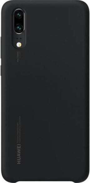 Оригинален Силиконов Калъф за Huawei P20 Soft Silicone Case, Черен