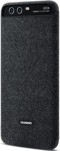 Оригинален Активен Калъф за Huawei P10 Plus Smart View Book Case, Тъмно Сив (2)